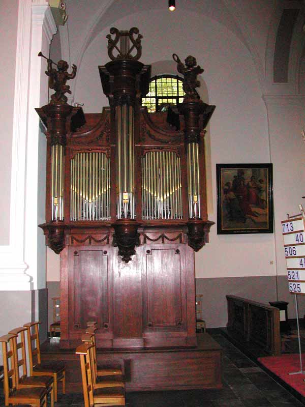 Het koororgel te Herdersem